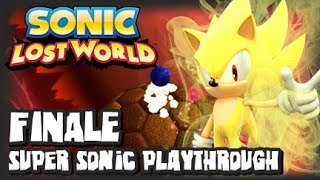 Sonic Lost World Wii U  2K HD Super Sonic Playthrough  Part 7 FINALE [upl. by Eatnoid]