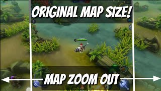 MAP HACK MAP ZOOM OUT TRICK EXPLAINED MOBILE LEGENDS [upl. by Konstantine]