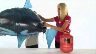 Air Swimmers eXtreme Shark Assembly Instructions  EN IT amp SL Captions [upl. by Elockin164]