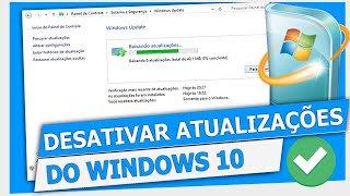 Como desativar o Windows Update no Windows 10  Atualizado 2021 [upl. by Dougy899]