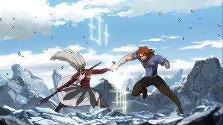 Fairy Tail Gildarts VS August Full Fight  Gildarts Clive VS August Dragneel Complete Fight [upl. by Dacy]