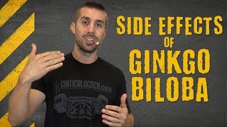 Ginkgo Biloba Side Effects [upl. by Alyam441]