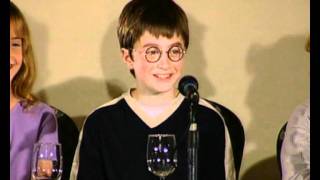 Young Daniel Radcliffe on getting the Harry Potter role [upl. by Ravid]