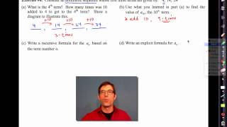 Common Core Algebra IUnit 4Lesson 13Arithmetic Sequences [upl. by Aeynod406]