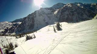 Cloud 9 Speed Flying training area Little Cottonwood Utah with Steve Mayer [upl. by Eldnek]