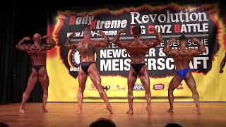 Bodybuilding 80kg Vorwahl  Int Deutsche Newcomer 2017 [upl. by Sonia]