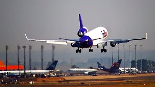 O MAIOR AVIÃƒO DO MUNDO COM TRÃŠS MOTORES POUSA EM CAMPINAS VIRACOPOS MAIS UMA VEZ  MD11F DA FEDEX [upl. by Inej]