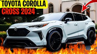 Toyota Corolla Cross 2024 Detalles Interiores y Exteriores SUV de LUJO [upl. by Attevaj]