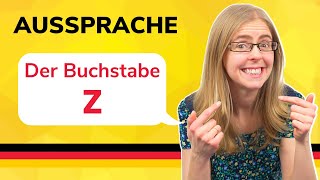 Aussprache  Der Buchstabe quotZquot  German to Go [upl. by Abate]