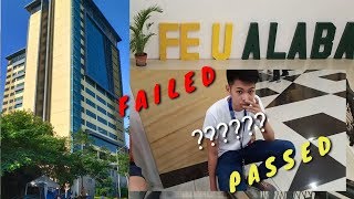 vlog 6  FEU exam result and Campus tour Scholarship discount [upl. by Elockin]