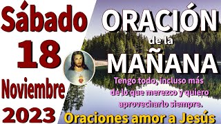 oración de la mañana del día Sábado 18 de Noviembre de 2023  Romanos 246 [upl. by Cohlier]