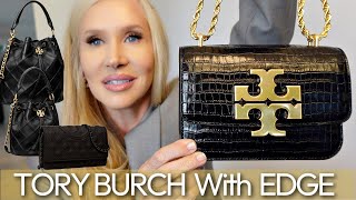 NEW 2023 EDGY Tory Burch Handbag Collection  Look For Less [upl. by Juanne964]