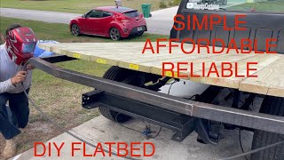 BUILDING A BUDGET FLATBED [upl. by Aihsened]