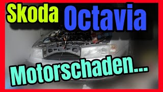 Ds Garage  Zylinder hat den Chat Verlassen 😯😱rübe muss Runter  Motorschaden am Skoda Octavia [upl. by Aniloj957]