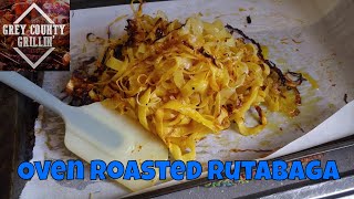 How to Make Oven Roasted Rutabaga  Spiralized Rutabaga  Rutabaga Recipe [upl. by Solahcin660]