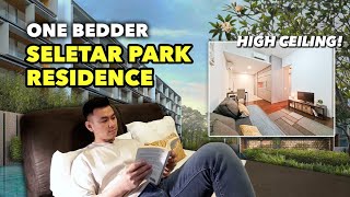 Home Tour 1 Bedder at Seletar Park Residence Condominium High Ceiling  LoukProp Homes [upl. by Rogers]