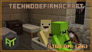 Two Player One Boat  Minecraft Technodefirmacraft Live Streaming 26 [upl. by Acebber]