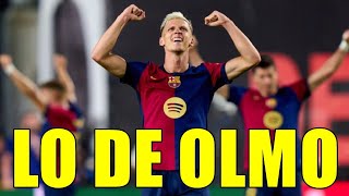 DANI OLMO OFRECIENDO UN RENDIMIENTO DIFERENCIAL DETRÁS DE LEWANDOWSKI [upl. by Idnarb]