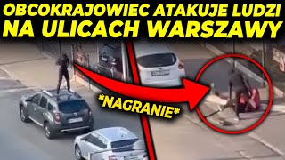 SZOKUJĄCE SCENY NA ULICACH WARSZAWY [upl. by Daj]