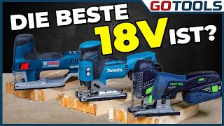 Die neue Akku 18V Stichsäge GST 18V155 SC von Bosch Schlägt sie Festool und Makita Mit Verlosung [upl. by Nnylanna429]