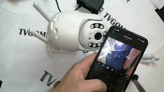 как подключить wifi камеру на приложение к смартфону v380 pro how to setup wifi camera TVG010 [upl. by Eila561]