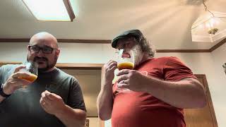 Rockingham brewing co  HOGMANAY wee heavy Ale review with John Anile [upl. by Epuladaugairam]