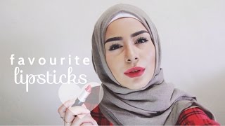 Favourite Lipsticks [upl. by Keener]