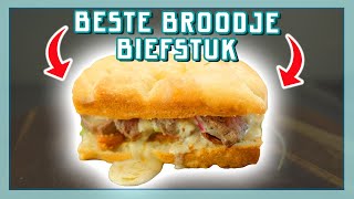 BESTE BROODJE BIEFSTUK  EtenmetNick  How to [upl. by Okram]