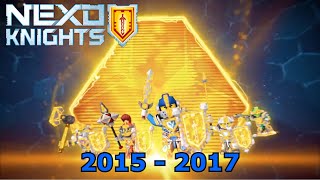 Evolution of LEGO NEXO KNIGHTS Intros 2015  2017 [upl. by Kirat]