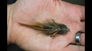 Fly Tying Pheasant Rump Muddler [upl. by Oicneconi]