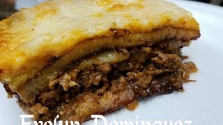 How to make Puerto Rican Pastelon [upl. by Yaja784]