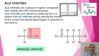 Year 13 Organic Chemistry  Esters acyl chlorides and amides  Level 3 NCEA [upl. by Zipnick330]