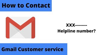 How to Contact Gmail customer care  How to recover Gmail account [upl. by Drofub]