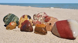 Rock Hunting Lakeport State Park [upl. by Eirrahs610]