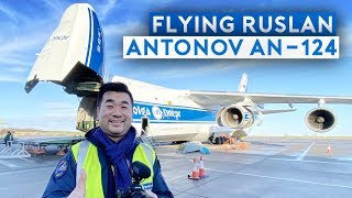 Incredible Flight on Antonov AN124 Cargo Transporter [upl. by Ianteen613]