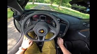 Mclaren 765lt vs BMW M1000R acceleration comparison [upl. by Anemij]