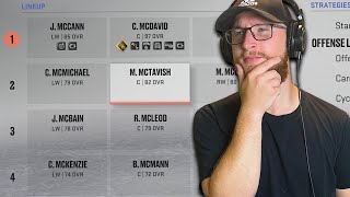 I created a McTeam and put them in the NHL [upl. by Palladin]