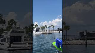 ST PETERSBURG HARBOR TOUR after magnet fishing in on Tampa Bays BEER CAN ISLAND Just beautiful [upl. by Iznekcam]