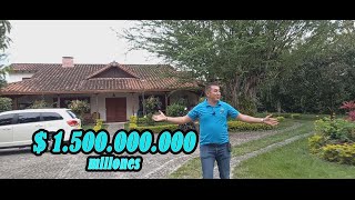 1500000000 millones Hermosa finca con más de una hectárea de extensiónSanta Elena 3183270741 [upl. by Allimak548]