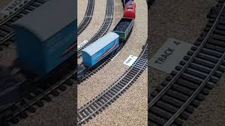 Class 20 x2 9f an 040 Class 66 and class 31 train steamengine modelrail modelrail [upl. by Jannel]