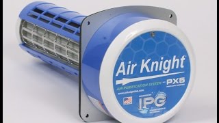 PX5 AIR KNIGHT Ionizing Air Purification System Review [upl. by Anar]