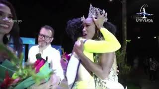 CROWNING MOMENT  Miss Honduras Universo 2021 Rose Meléndez [upl. by Anaejer]