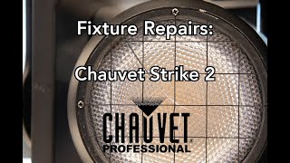 Replacing the Lens on a ChauvetProfessional Strike Array 2 [upl. by Yrevi]