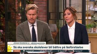 Därför vill utbildningsministern ha tioårig grundskola  Nyhetsmorgon  TV4 amp TV4 Play [upl. by Xad47]