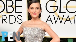 Stranger Things Star Millie Bobby Brown Compares Red Carpets  People [upl. by Aeneg]