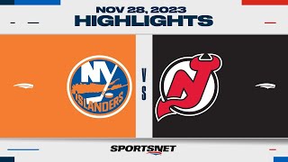 NHL Highlights  Islanders vs Devils  November 28 2023 [upl. by Celeste]