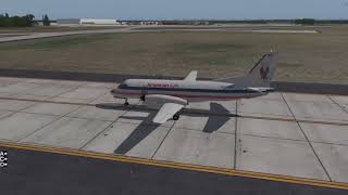 Carenado Saab 340 XPlane 11  Full Flight on VATSIM KCHS to KJAX edited for time [upl. by Yraillih198]