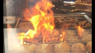 German Street Food  Nürnberger Bratwurst [upl. by Murton]