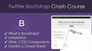 Bootstrap Beginner Crash Course [upl. by Marcile235]