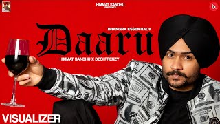 Daaru VISUALIZER Himmat Sandhu  Bhangra Essentials  Latest Punjabi Songs 2022 [upl. by Aryn]